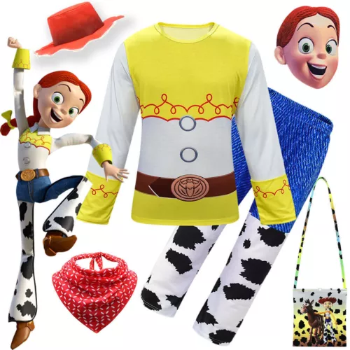 Toy Story Woody Jessie Buzz Lightyear Outfits Cosplay Costume Adult Kids Fancy - Picture 7 of 85