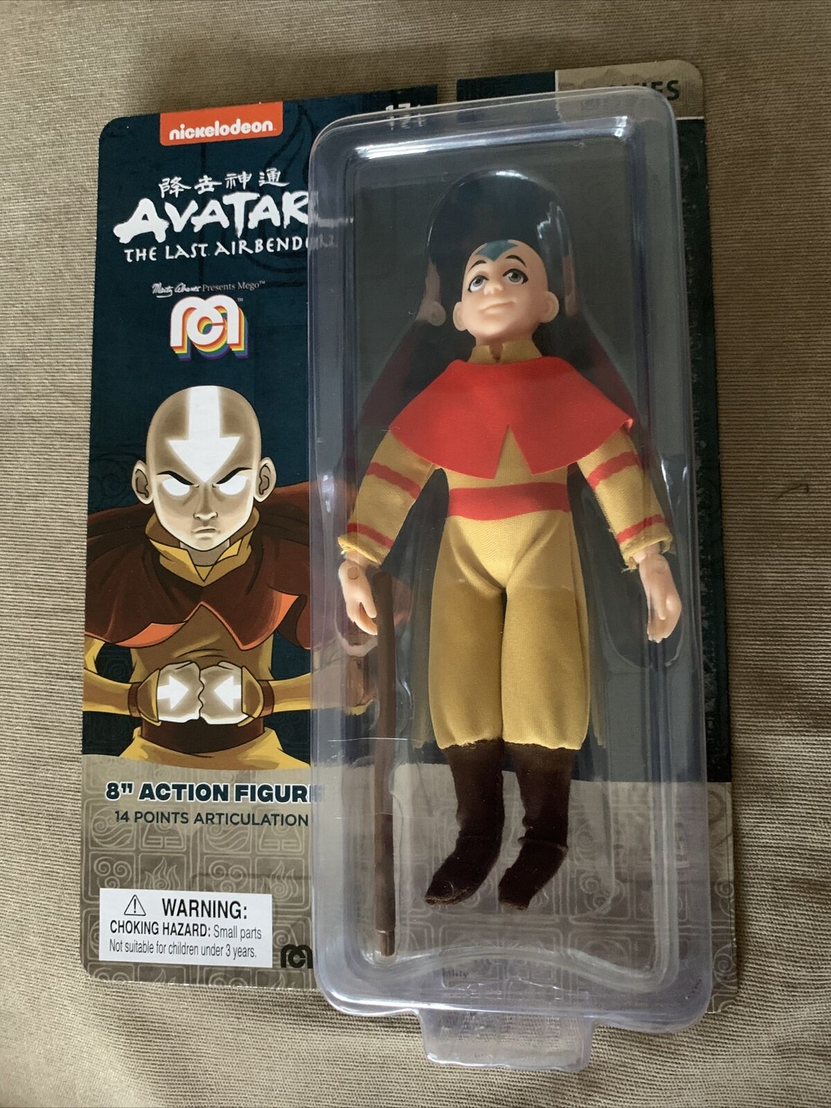 MEGO AVATAR THE LAST AIRBENDER AIR BENDER AANG SHIPPING NOW AND IN HAND!!