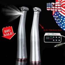 Dental 1:5 Increasing Fiber Optic LED /Non-LED Contra Angle Handpiece Fit NSK ns
