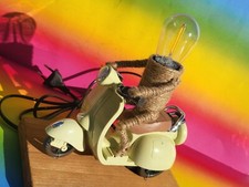 Tin toy (Plastic) No Ingap VESPA TABLE LAMP one of a  kind mint conditions works