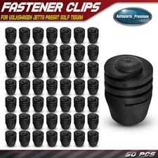 Clips de retención de parachoques de parachoques de capó de goma de 50x 12 mm para Volkswagen