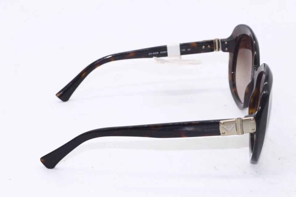 GAFAS DE SOL EMPORIO ARMANI EA4009 502613 TORT NEGRAS AUTÉNTICAS MONTURAS DE DISEÑADOR 50-26 Foto 3 de 4