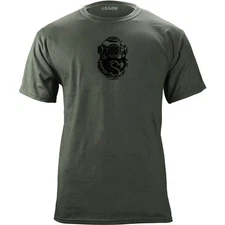 Vintage Army Salvage Diver Badge Subdued Veteran T-Shirt