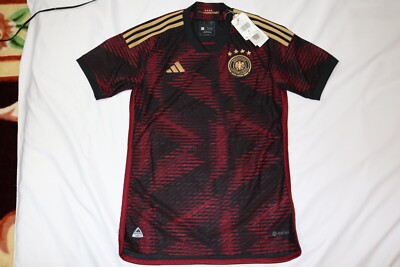 Adidas GERMANY AUTHENTIC Away Soccer Jersey Men's Size: S Retail