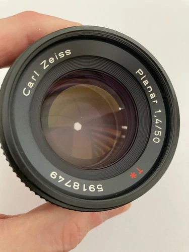 Carl Zeiss Planar 50mm F1.4 AE Contax Yashica Fit 