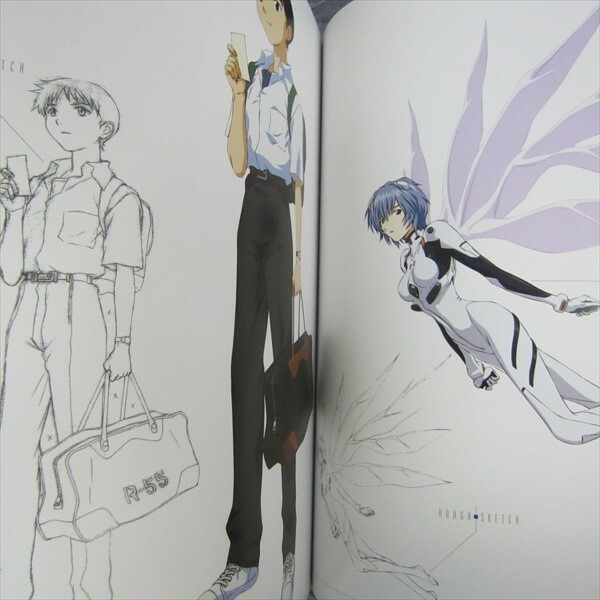 EVANGELION CHRONICLE ILLUSTRATIONS w/Poster Art Book 2008 YOUICHI
