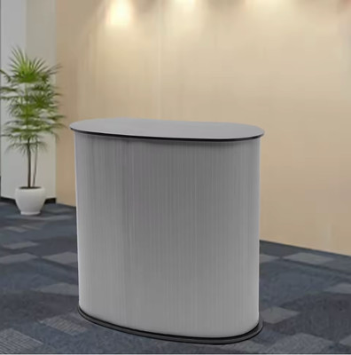Messe Display Podium Tisch, Messestand Schreibtisch Büro Empfang Theke