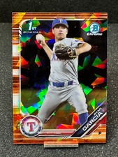 2019 Bowman Draft Sapphire 1st  RYAN GARCIA  #BDC-148  Orange Sapphire /25