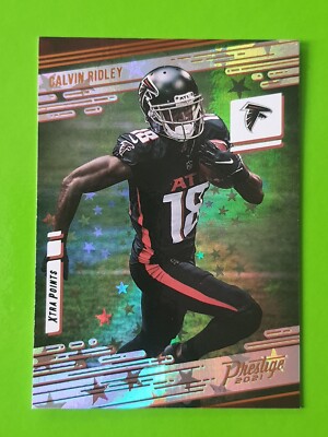 2021 Panini Prestige Xtra Points #33 Calvin Ridley Atlanta Falcons Astral