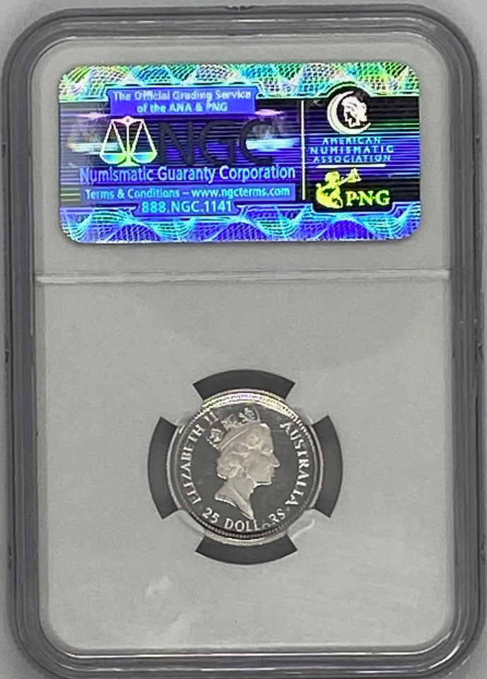 Australia 1992 $25 Platinum Koala AMERICAN EAGLE PRIVY NGC PF69 UC Mintage 750 - Image 4 of 4