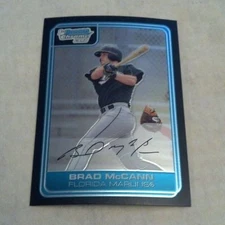 BRAD MCCANN 2006 BOWMAN CHROME 1ST BOWMAN CHROME CARD # BC83 A1767