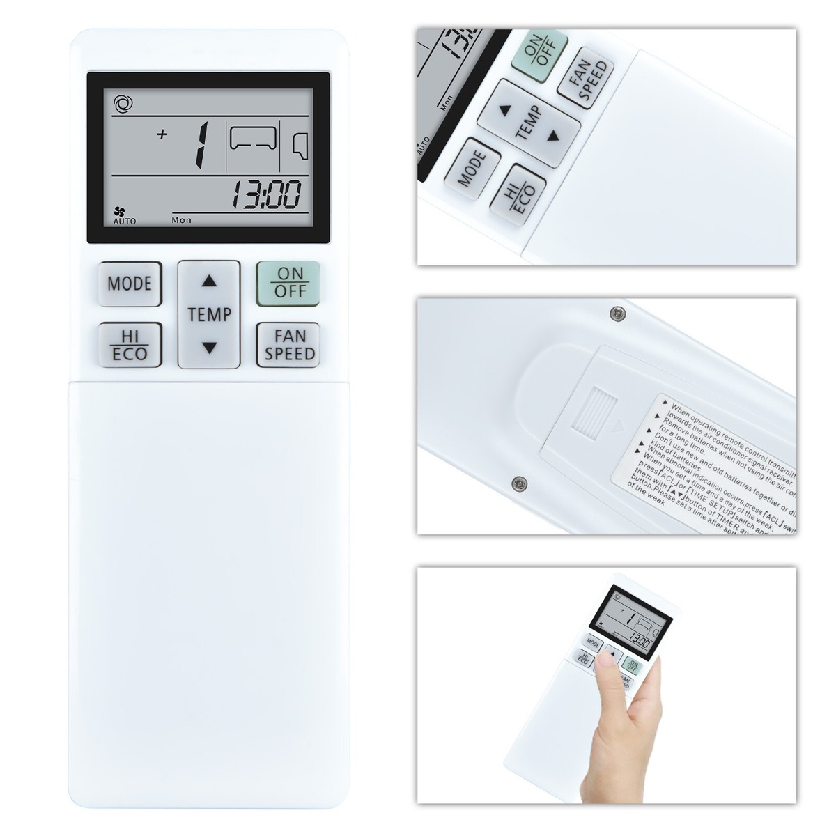 RLA502A700B Remote Control For Mitsubishi Heavy Industries Air