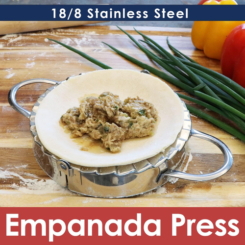 Stainless Steel Empanada Press Ravioli Mold Pierogi Dumpling Maker Wrapper Pastr - Picture 3 of 12