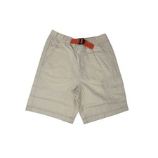 Hanna Andersson Trekker Shorts Light Oat Orange Belt NWT Cotton Cargo. Size 6-7