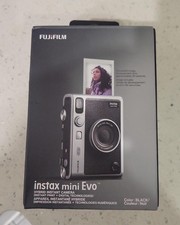 Fujifilm instax mini Evo Hybrid Instant Camera - Black