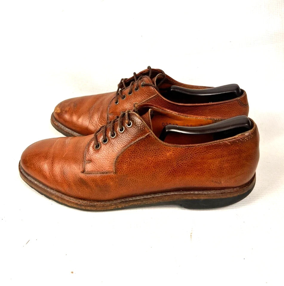 Salvatore Ferragamo Studio Shoes Brown Derby Made In Italy  display picture 2