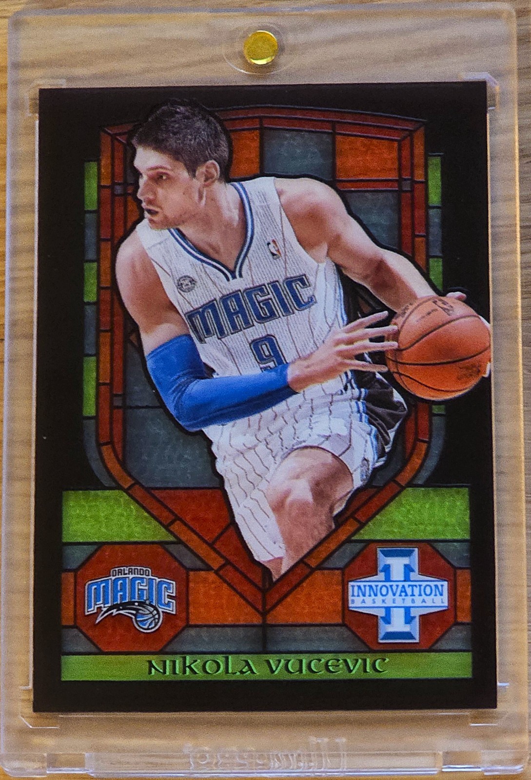 2013-14 Panini Innovation Stained Glass Nikola Vucevic Case Hit SP