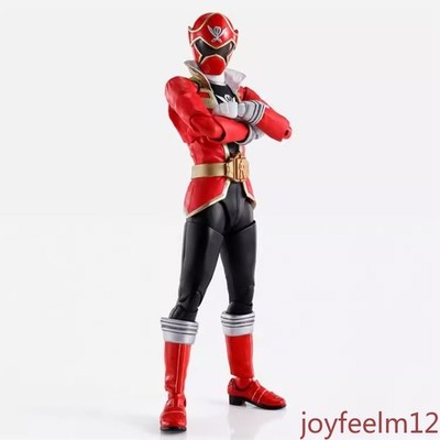  Super Sentai Red Action Figures BANDAI Christmas Birthday Gifts Joint Mobility