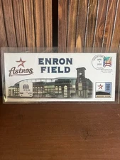 RARE Enron Field Letter Marked First Ever Opening Day @ Enron Field 2000