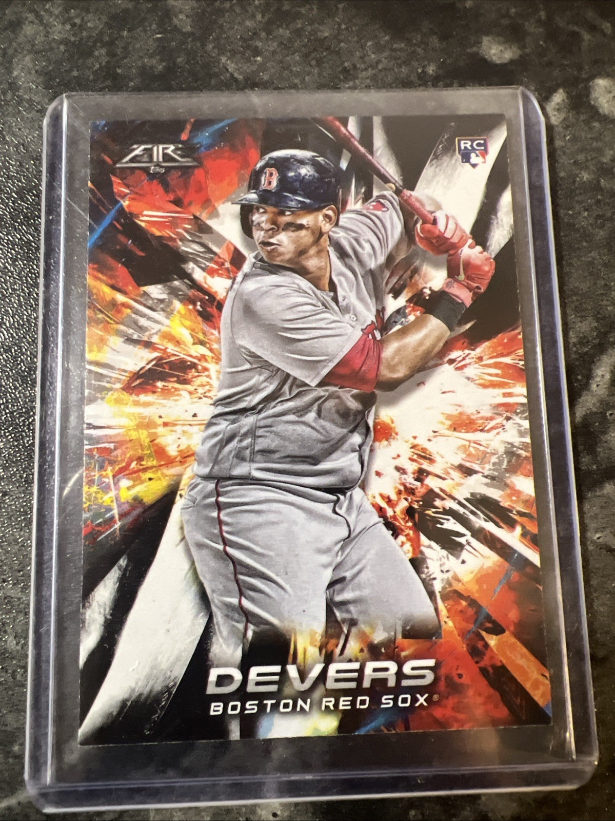 2018 Topps Fire - Rafael Devers #118 (RC)