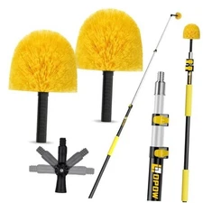 5-to-12 Foot Cobweb Duster with Extension Pole,  20 Ft High Reach and 2 12 feet