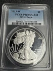 PR70 2013-W DCAM American Silver Eagle PCGS Blue Label