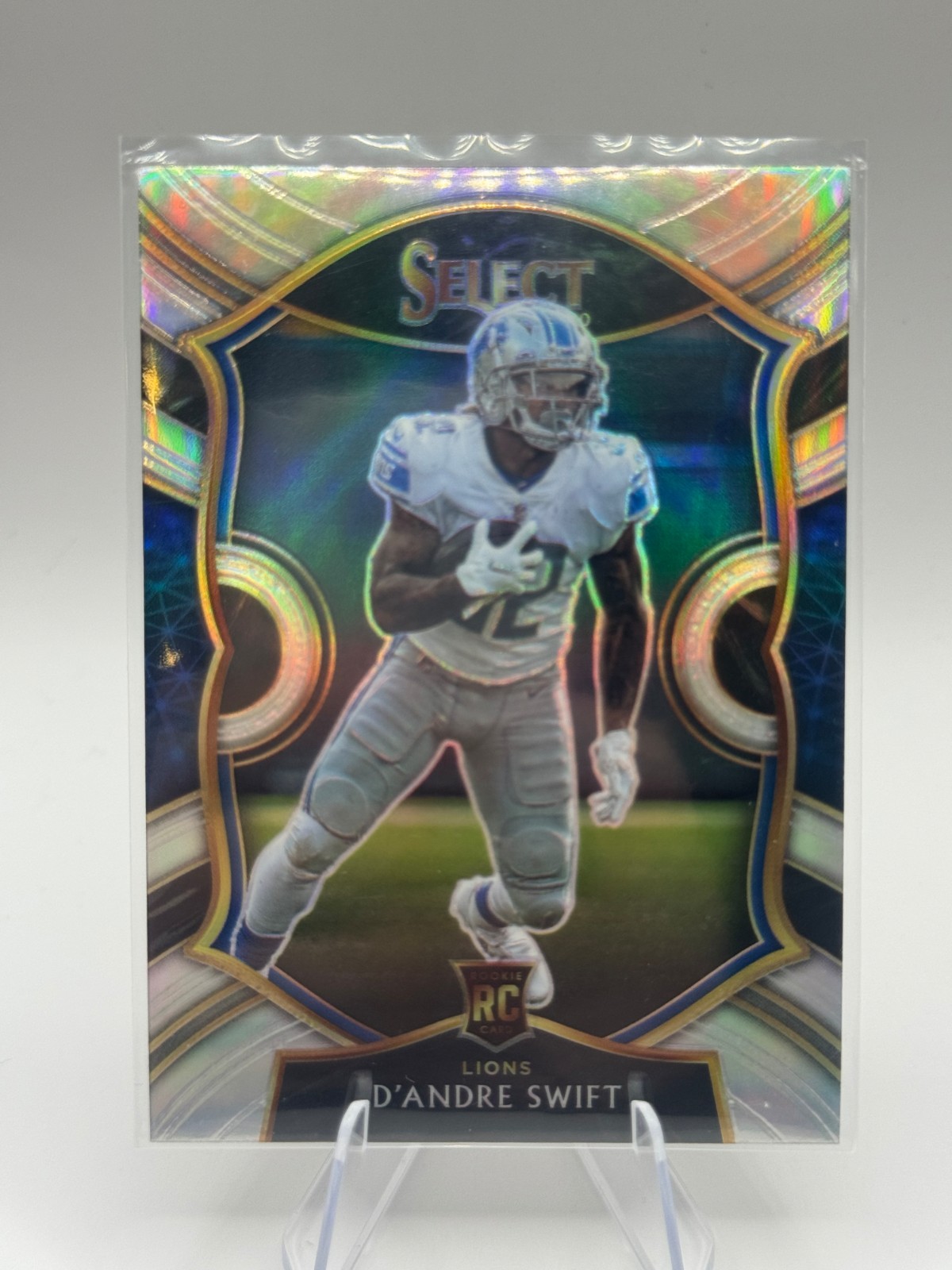 D'Andre Swift #51 Silver Prizm 2020 Panini Select