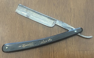 Wade and Butcher 3/8th'' Straight Razor, Sheffield England, Marked ''Special''