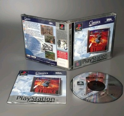 Soviet Streik PS1 PLAYSTATION 1 Eng Classic Platinum Komplette Diskothek Gut