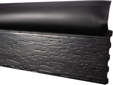 Garage Door Weather Stripping Kit, Black 34 Ft, Made in USA