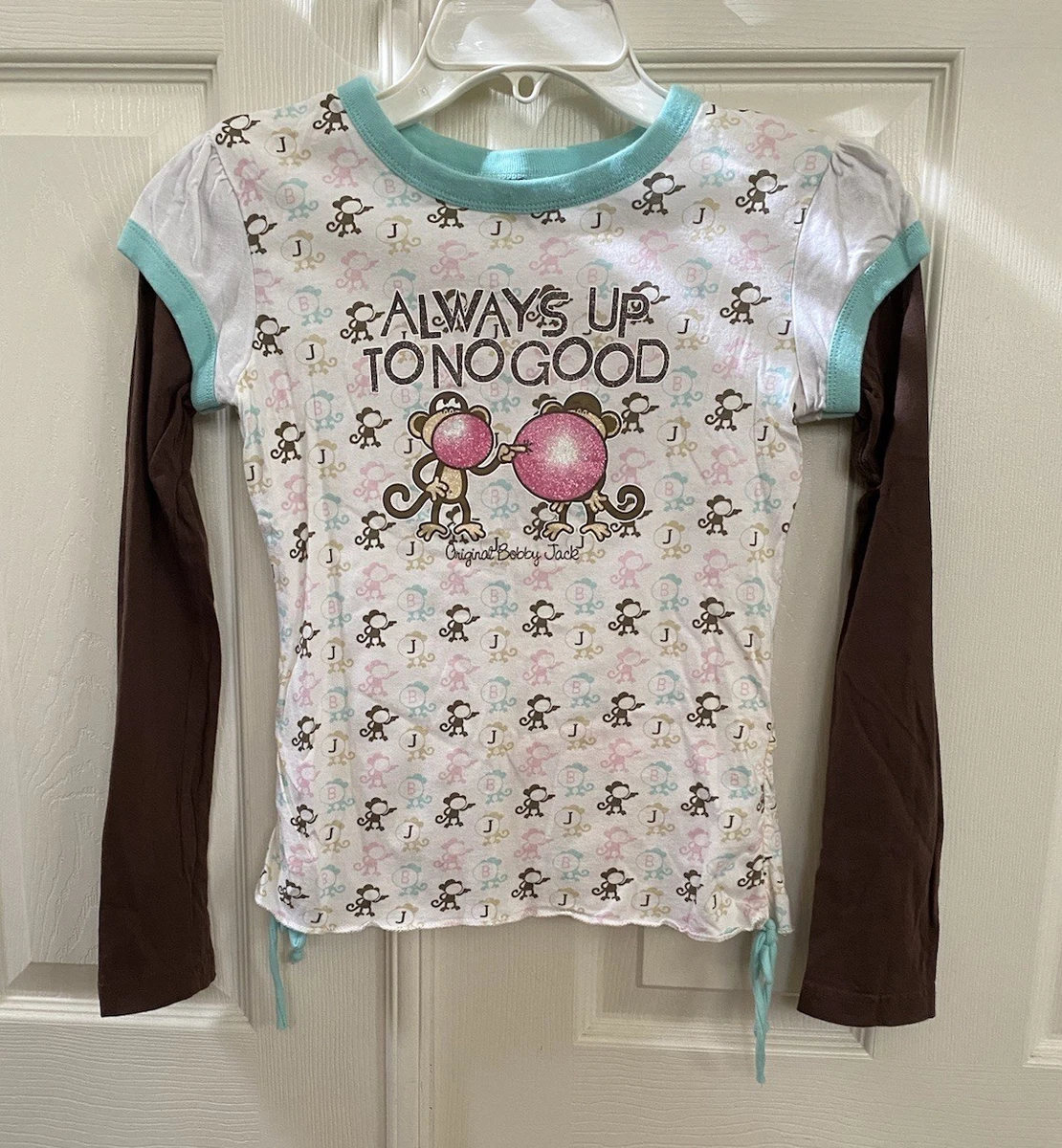 トップス Bobby girls tops AM0578A Bobby Jack Short Sleeve Size L Girls Tops, Shirts & T-Shirts for