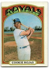 1972 Topps Cookie Rojas Kansas City Royals #415