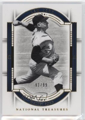 2024 Panini National Treasures 91/99 Whitey Ford #15 HOF 5i3