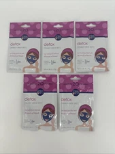 5 PACK Miss Spa DETOX Reveal Clear Skin Pre-Treated Facial Sheet Mask w Minerals