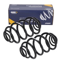 2X Spidan 85353 Fahrwerksfeder Schraubenfeder FüR Opel Meriva A Hinten 424095