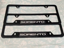 NEW 2x Sorento License Plate Covers B13