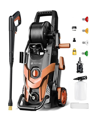 #ad High Power Pressure Washer 4500PSI with 4 Quick Connect NozzlesInlet Hose amp; ... $151.79