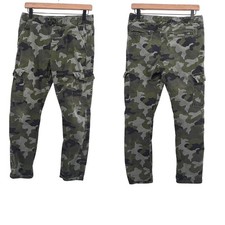 Cat Jack Kids Camo Cargo Jogger Pants Green Camouflage Size 16 VN1311992