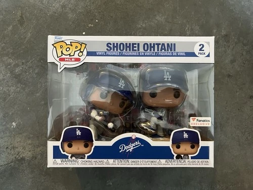MLB LA Dodgers Shohei Ohtani Funko Pop Fanatics Exclusive Two-Pack