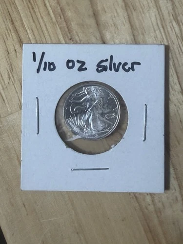 1/10 oz Silver Round Walking Liberty Design – .999 Fine Silver Fractional Round