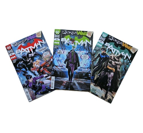 Lot Of 3 BATMAN #95 #98 #99 Comic Books DC 2020 The Joker War NEW UNREAD NM 9.4