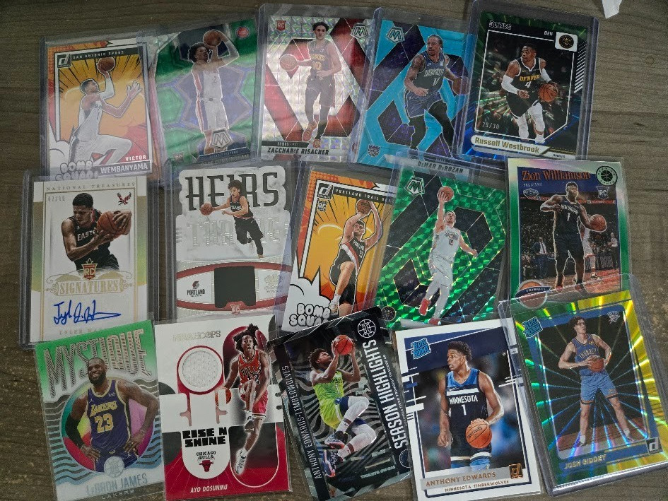 Wembanyama Green PSA 10 Chase NBA Hot Packs / 30 Cards 4 Guaranteed Hits *Read* view 6