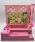 Vintage 1975 Mattel Barbie Bubble Bath Tub Playset Spa