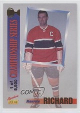 1995 Draft Day Championship Series /5500 Maurice Richard #CS5 HOF qp4