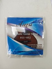 Aiersi Acoustic Guitar Strings,Light Gauge 11-52, 6-String Set, Pack of 1