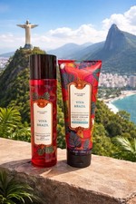 2 Pcs Set Bath  Body Works Viva Brazil Fragrance Mist Body Spray  Body Cream