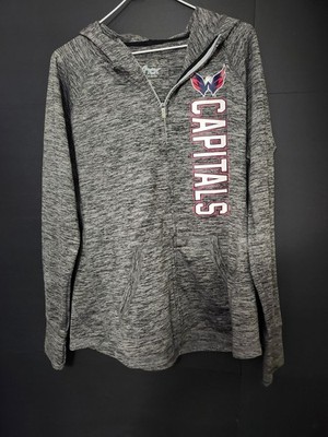 Womens NHL Washington Capitals Pullover Hoodie Size XL (10082)