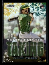 Jacob Wilson RC 2025 Topps Stadium Club Baseball Yours for the Taking [dnr3