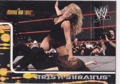 2002 Fleer WWE Royal Rumble #70 Trish Stratus. Wrestling.