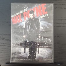 20th Century Fox Max Payne DVD Mark Wahlberg Unrated Widescreen Edition Action